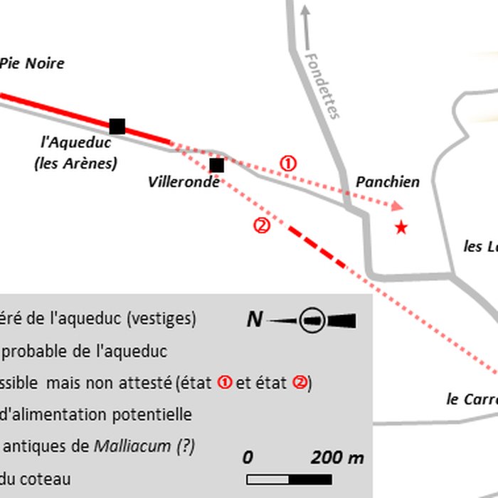 Photo de Vestiges de laqueduc romain de Luynes