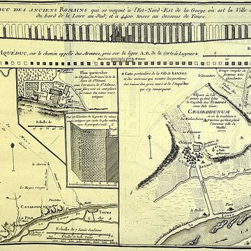 Vestiges de laqueduc romain de Luynes