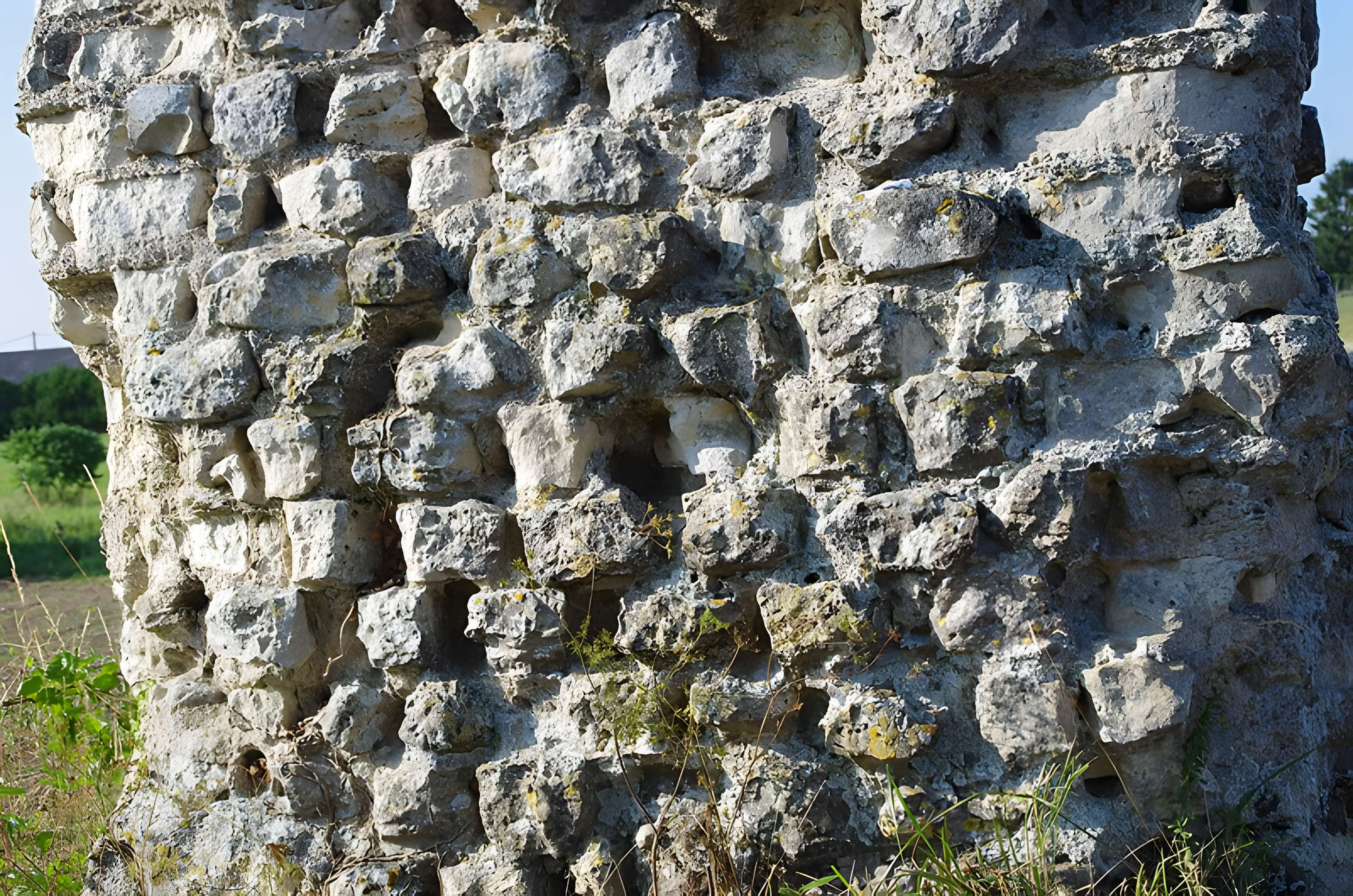 Vestiges de l'aqueduc romain de Luynes