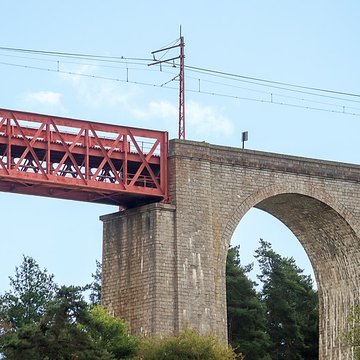 Viaduc de Garabit à Loubaresse