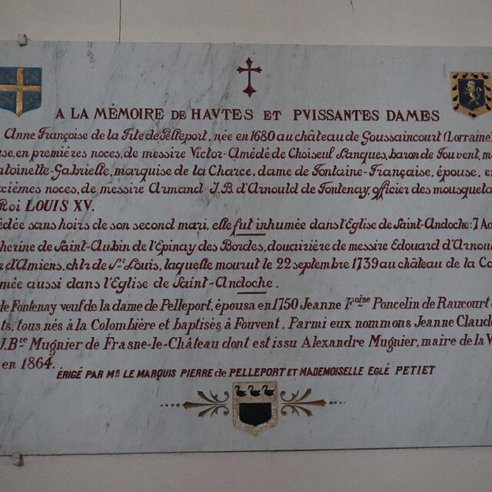 Photo de Église de lAssomption de Fouvent-le-Haut