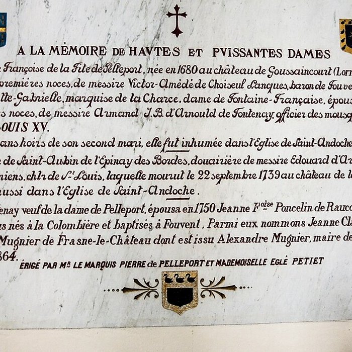 Photo de Église de lAssomption de Fouvent-le-Haut