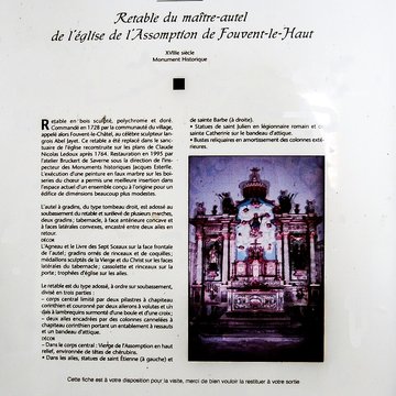 Église de lAssomption de Fouvent-le-Haut