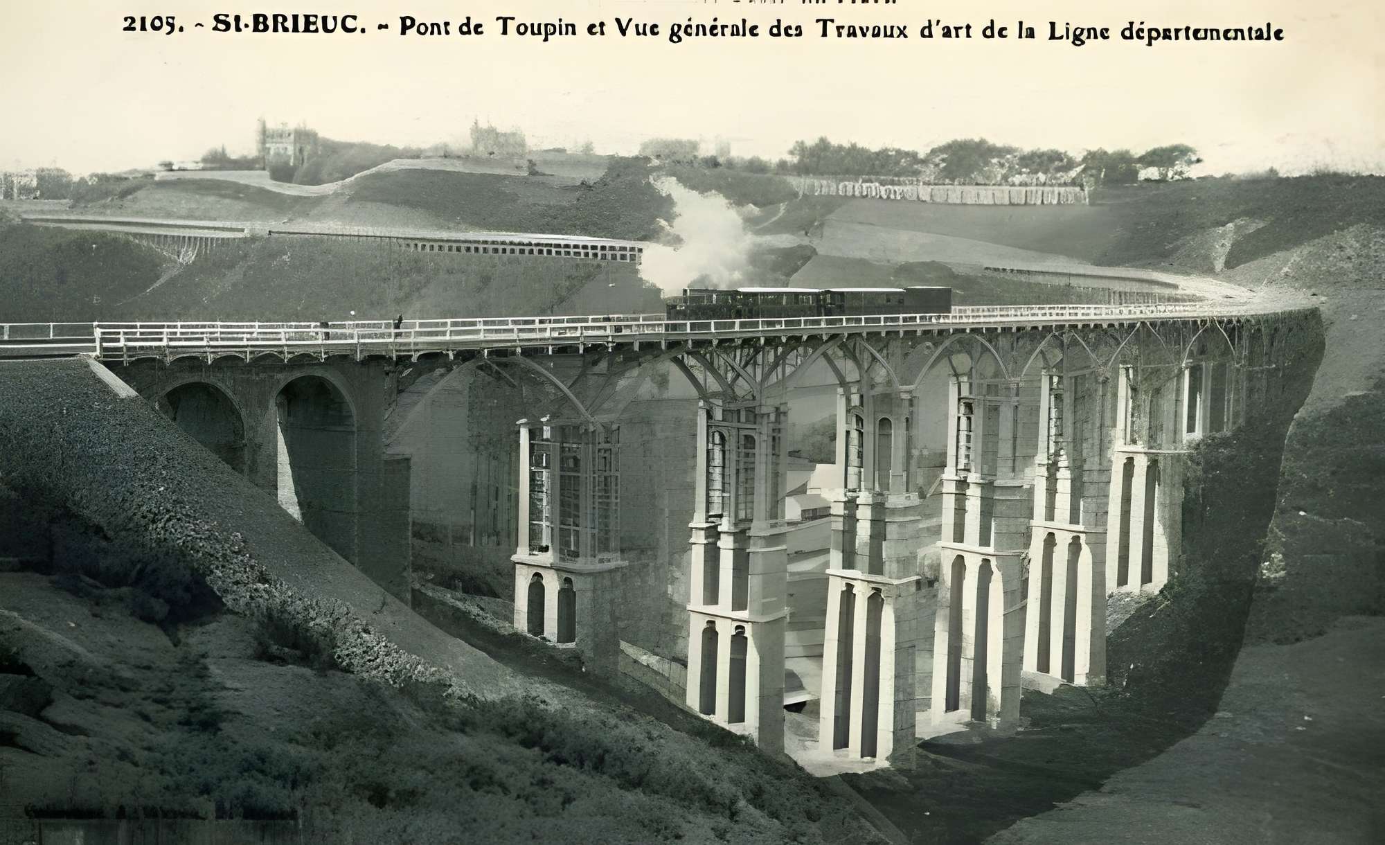 Viaduc de Toupin à Saint-Brieuc