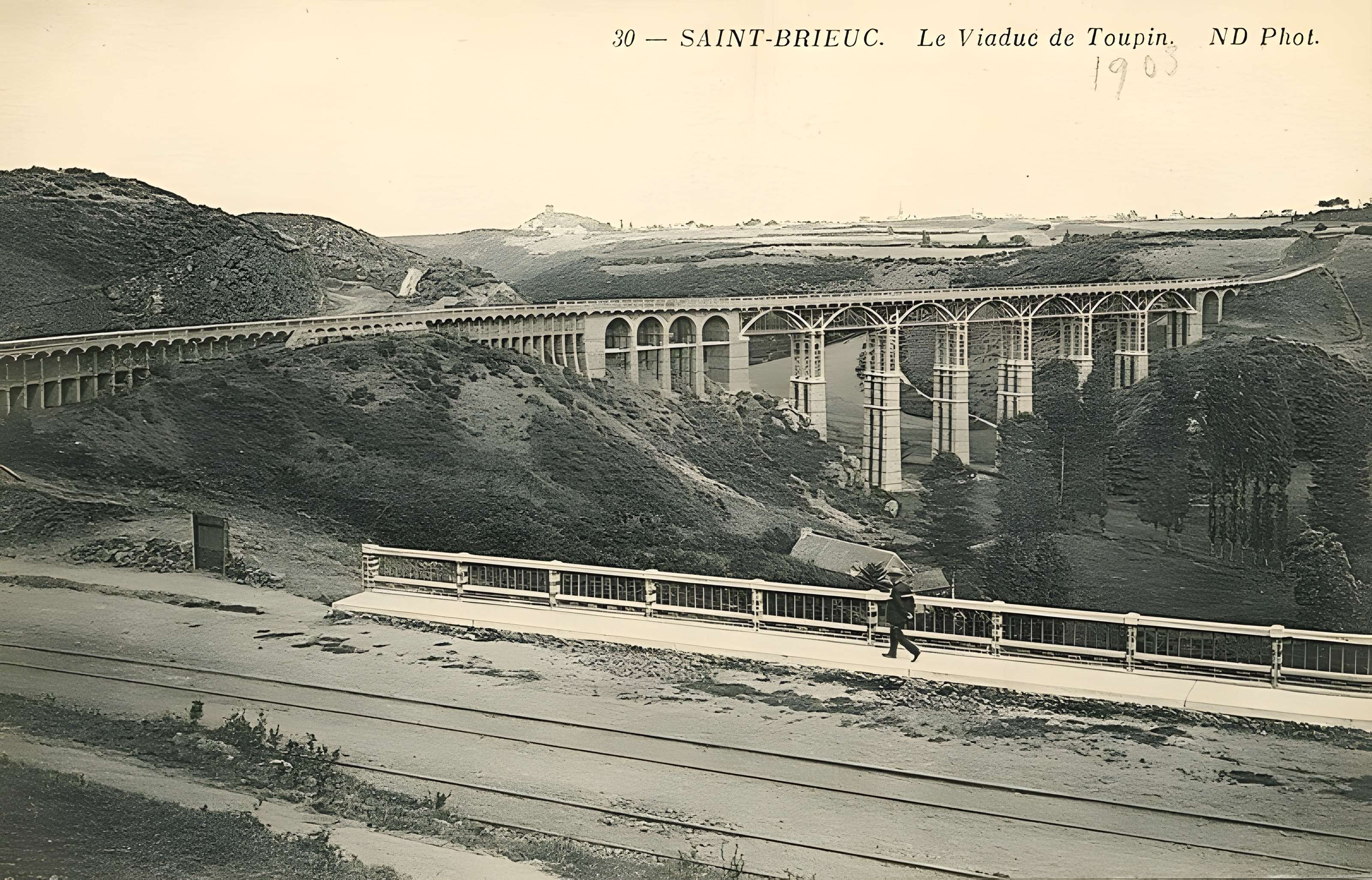 Viaduc de Toupin à Saint-Brieuc