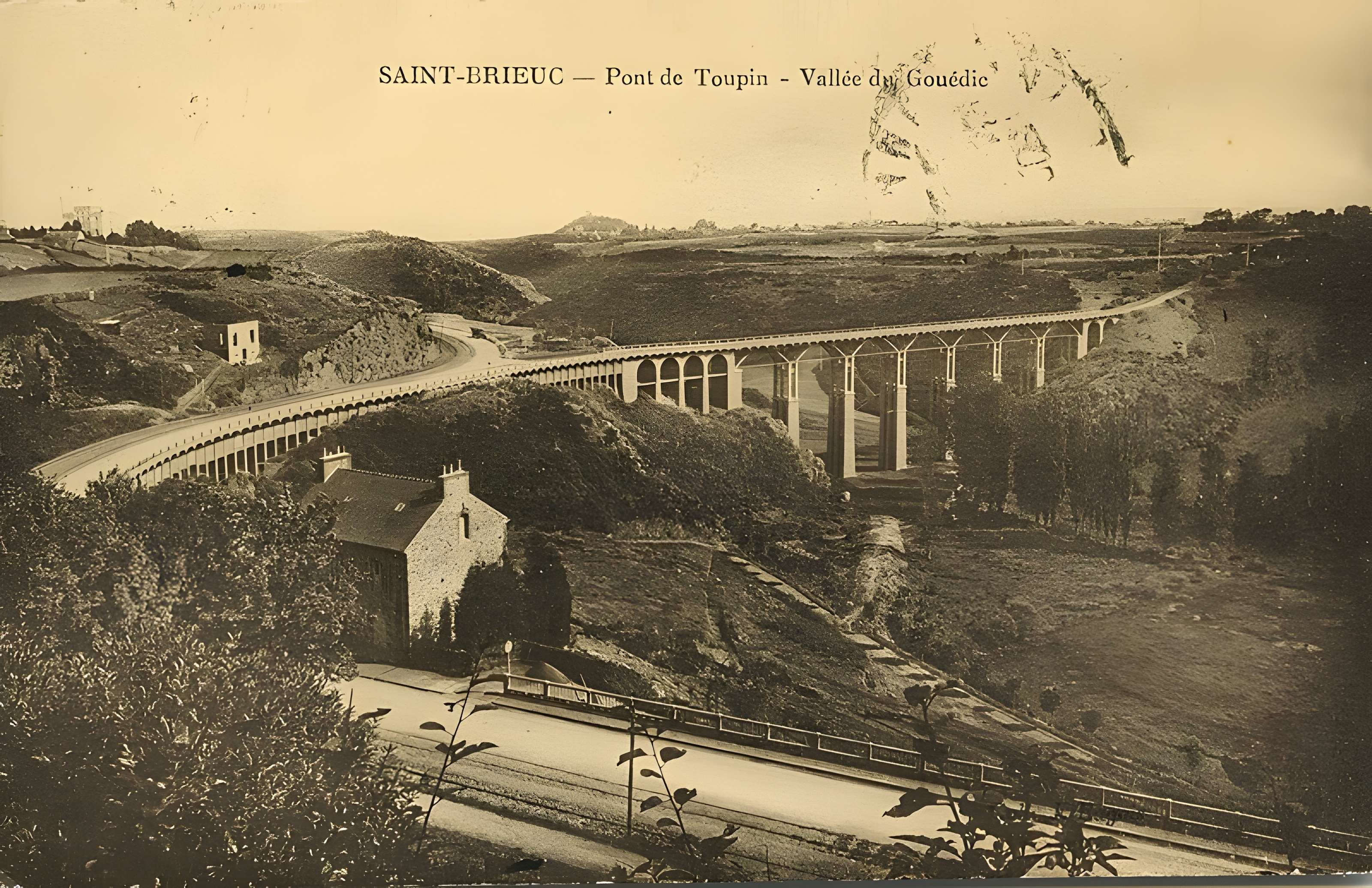 Viaduc de Toupin à Saint-Brieuc