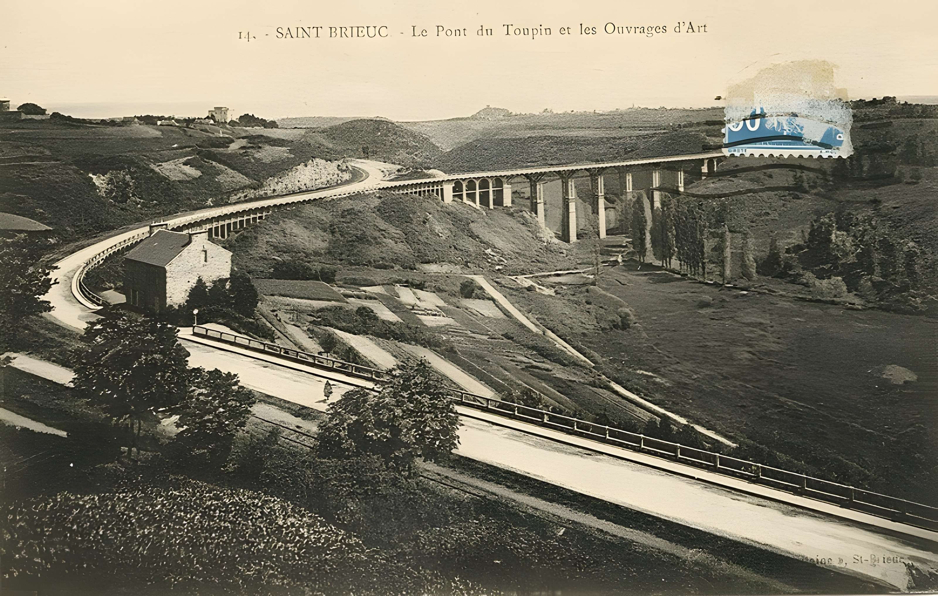 Viaduc de Toupin à Saint-Brieuc