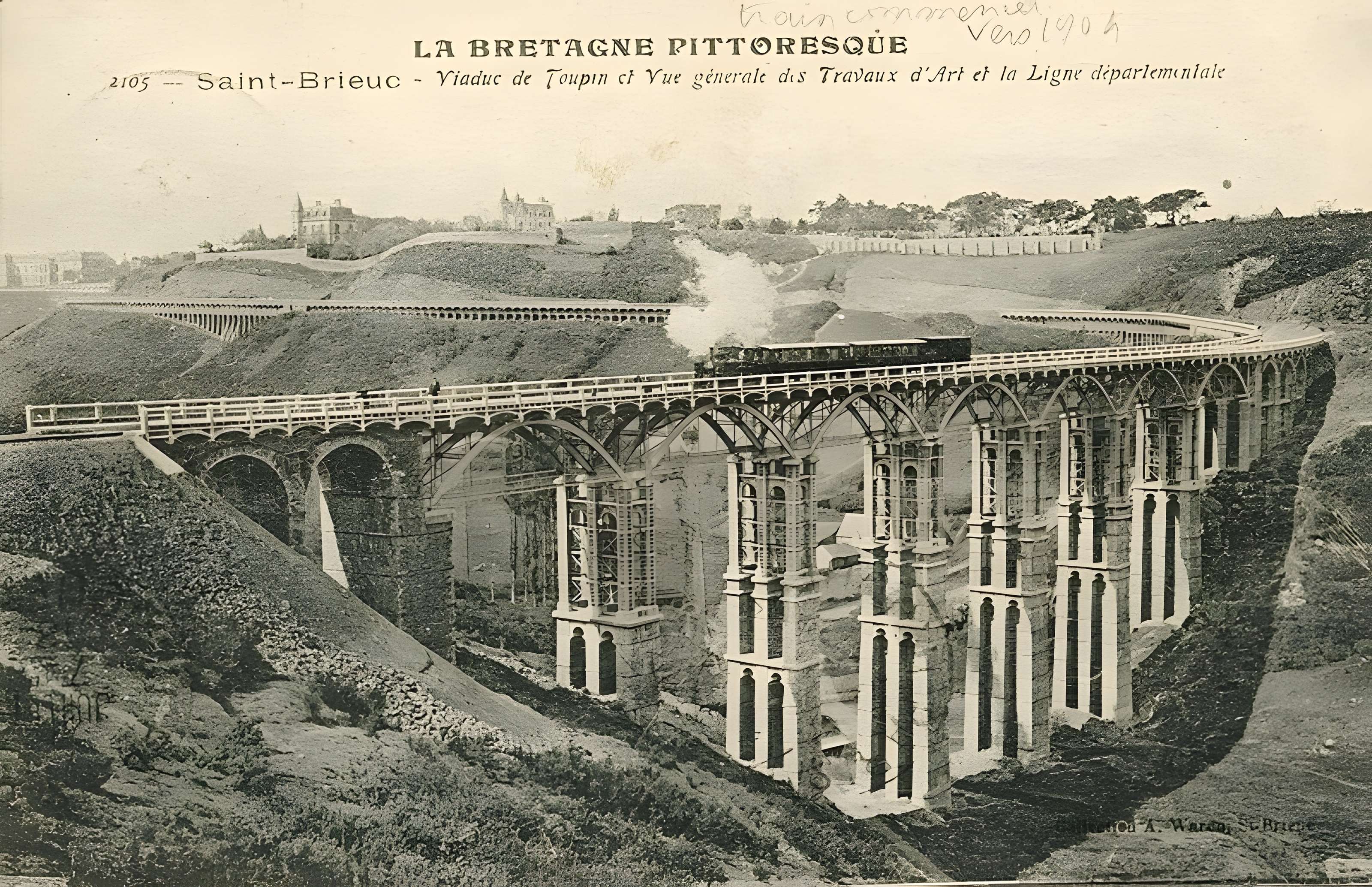 Viaduc de Toupin à Saint-Brieuc