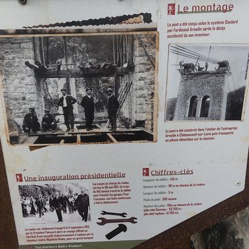 Viaduc des Rochers Noirs à Soursac