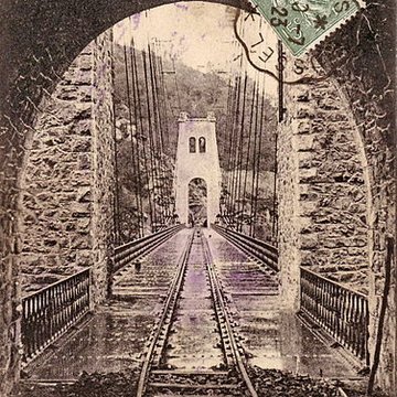 Viaduc des Rochers Noirs également sur commune de Soursac