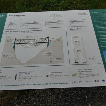 Viaduc des Rochers Noirs également sur commune de Soursac