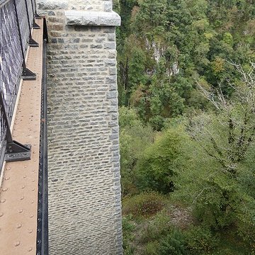 Viaduc des Rochers Noirs également sur commune de Soursac