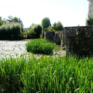Vieux pont sur le Dropt à Agnac