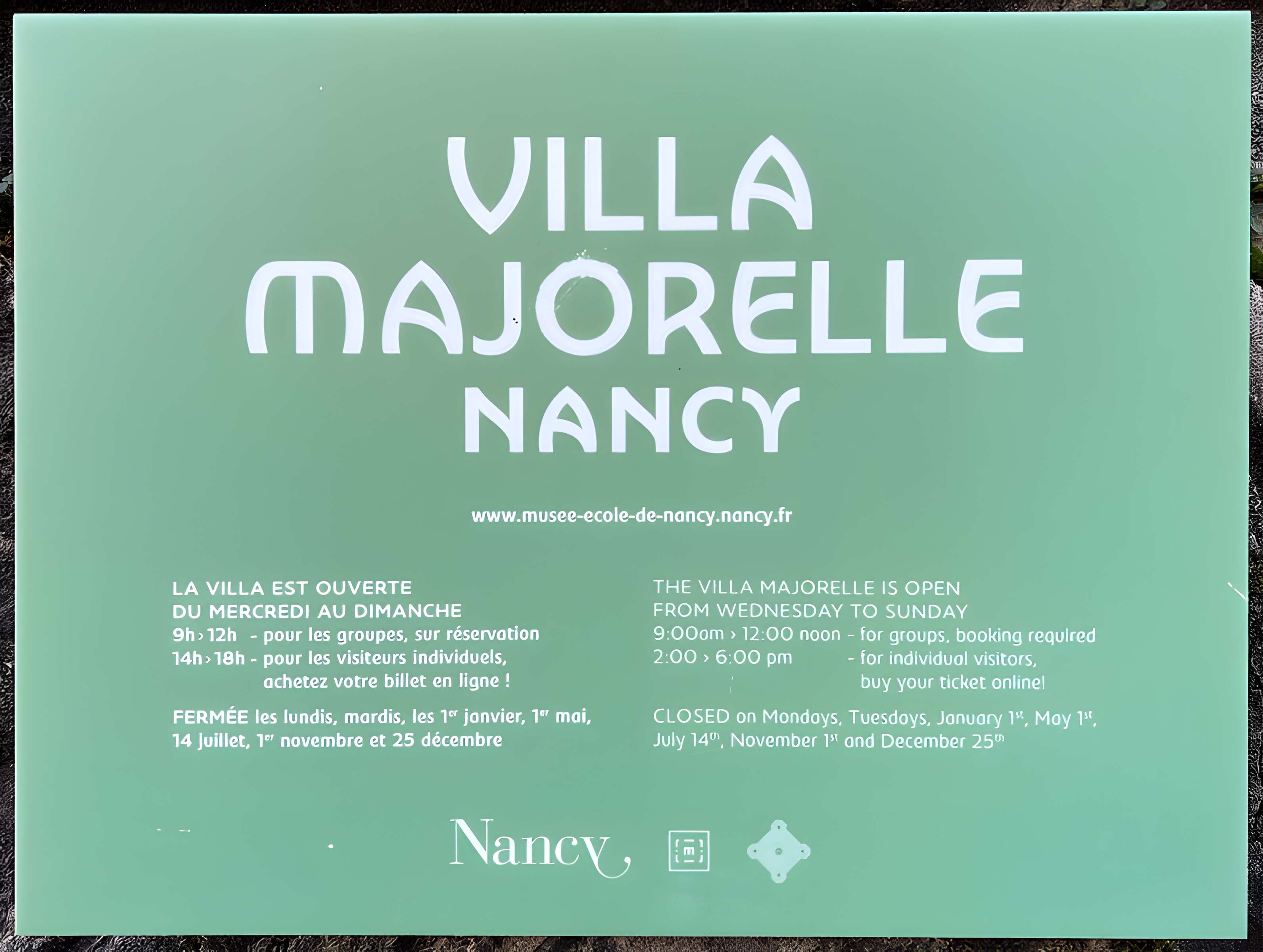 Villa Majorelle à Nancy 