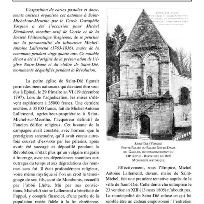 Photo de Église Notre-Dame de Saint-Dié-des-Vosges