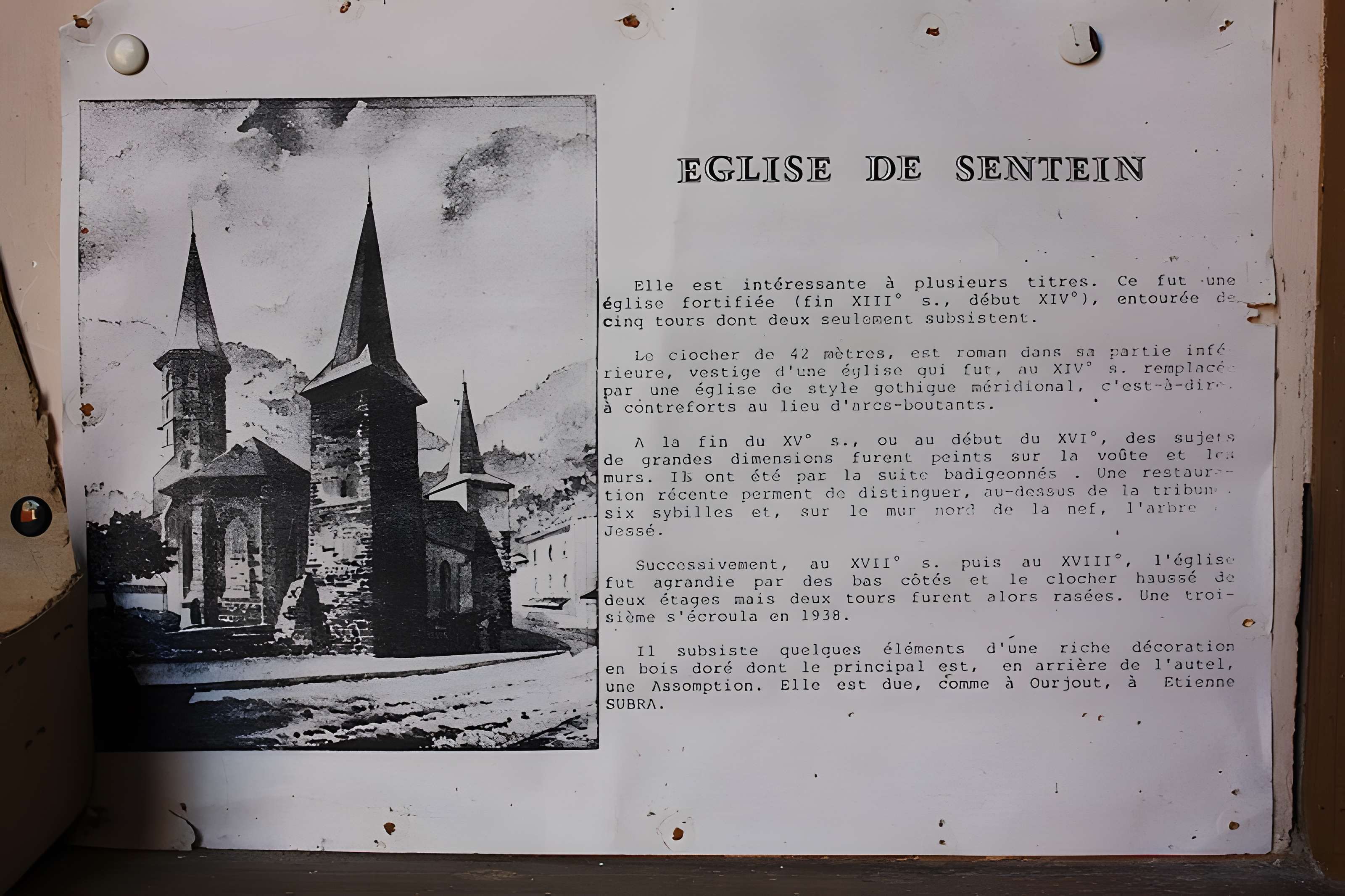 Église Notre-Dame de Sentein