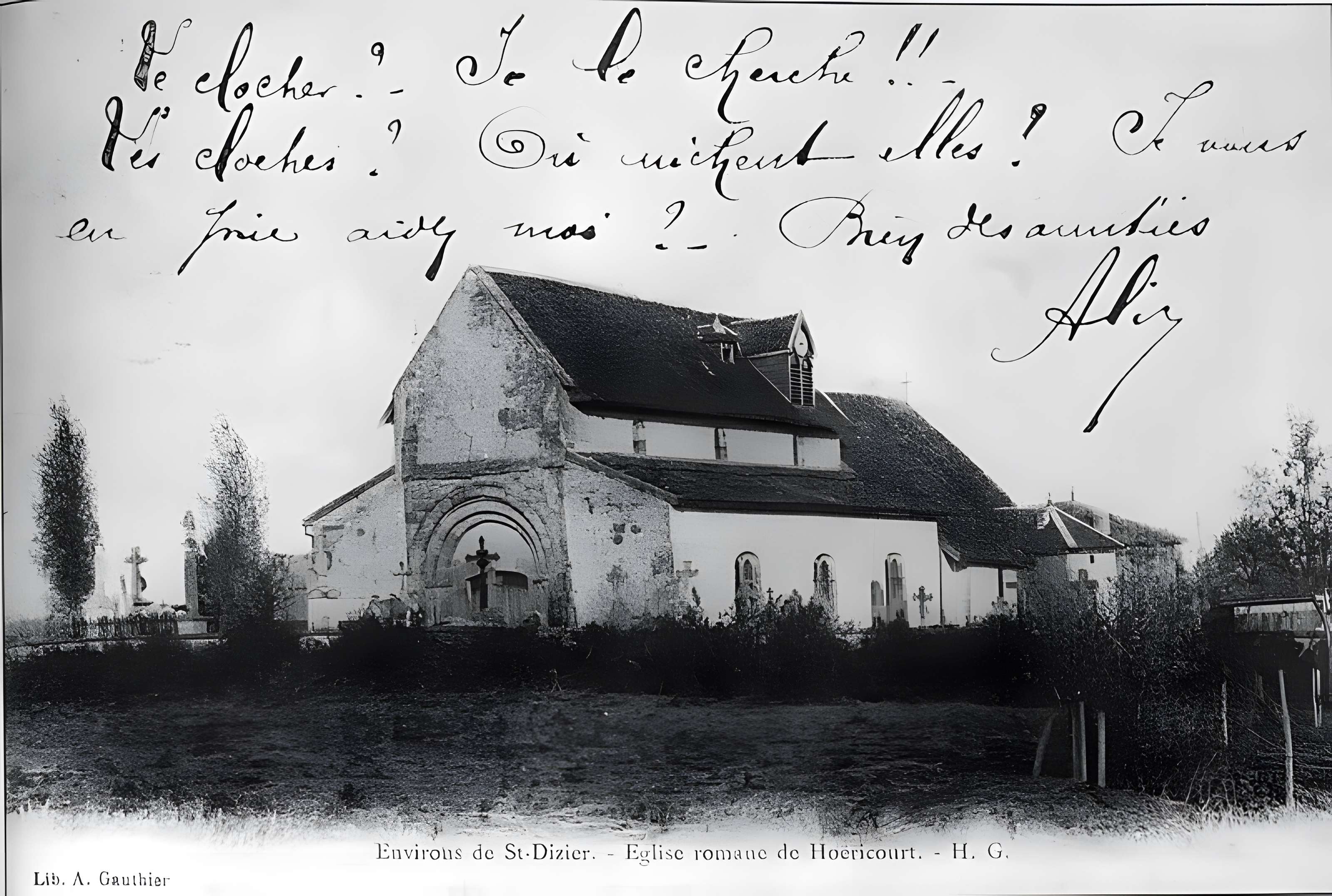 Vestiges de l'église Notre-Dame d'Hoëricourt