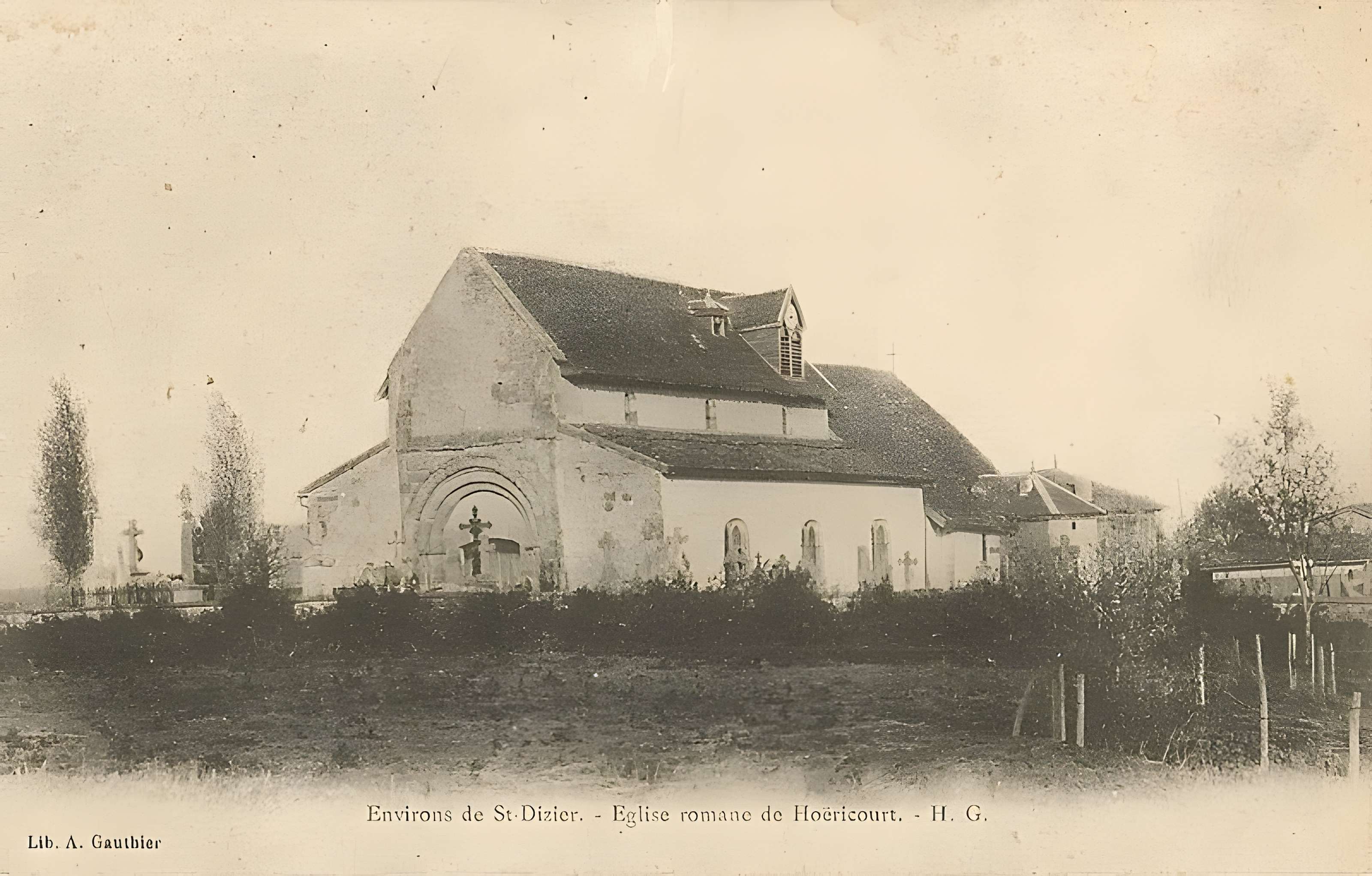Vestiges de l'église Notre-Dame d'Hoëricourt