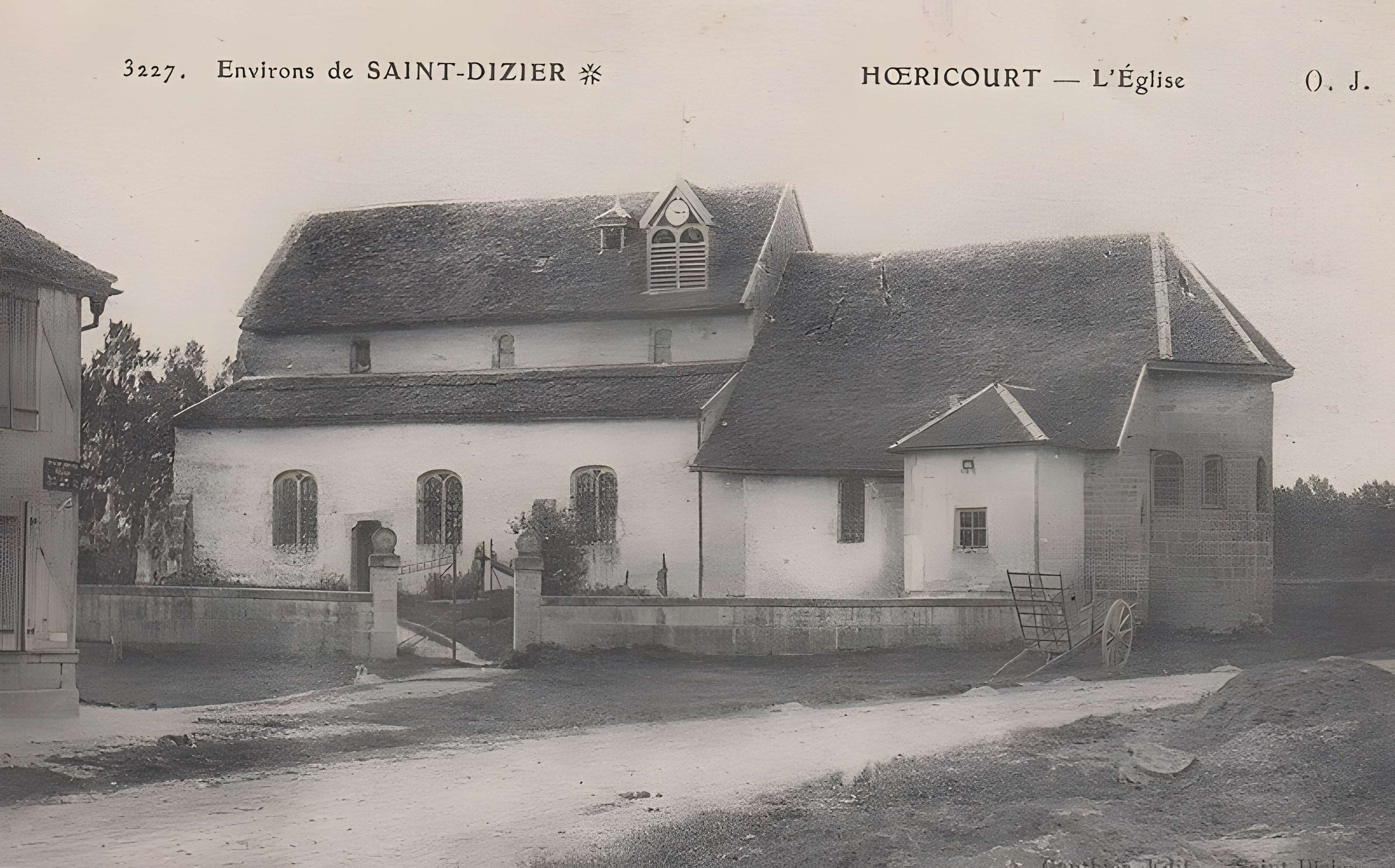 Vestiges de l'église Notre-Dame d'Hoëricourt