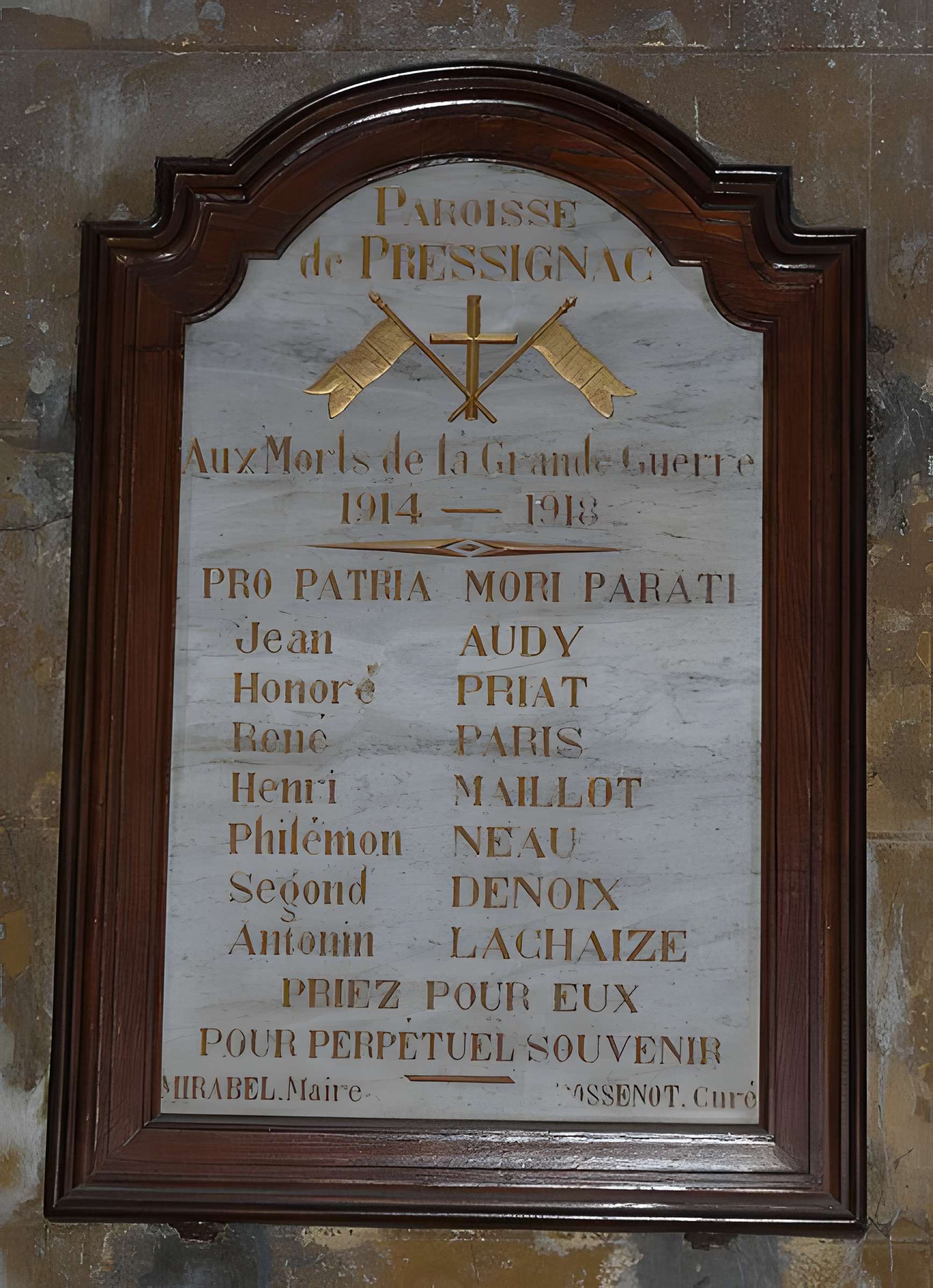 Église Notre-Dame-de-la-Nativité de Pressignac-Vicq