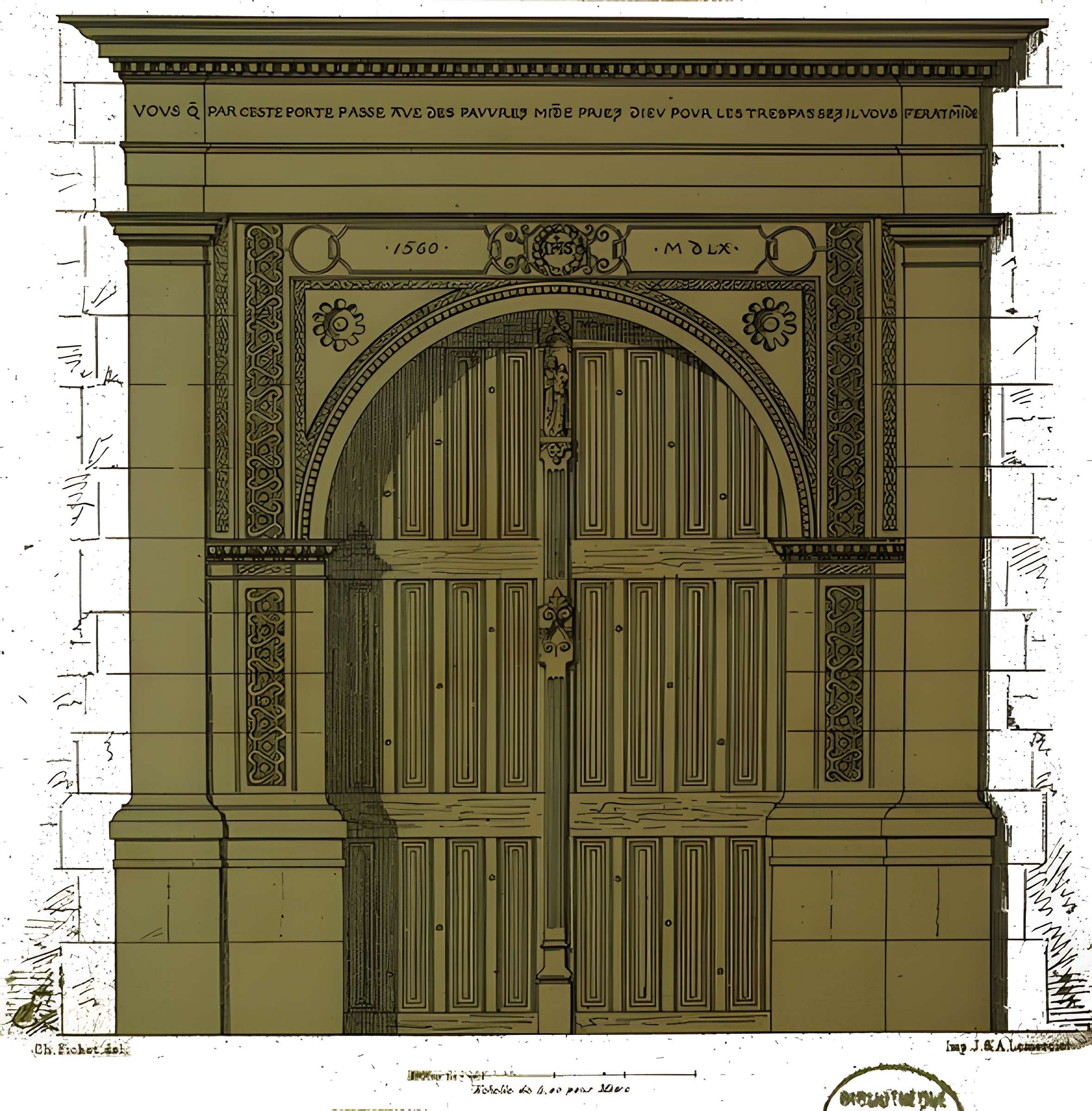 Église Notre-Dame-de-l'Assomption de Laubressel et croix