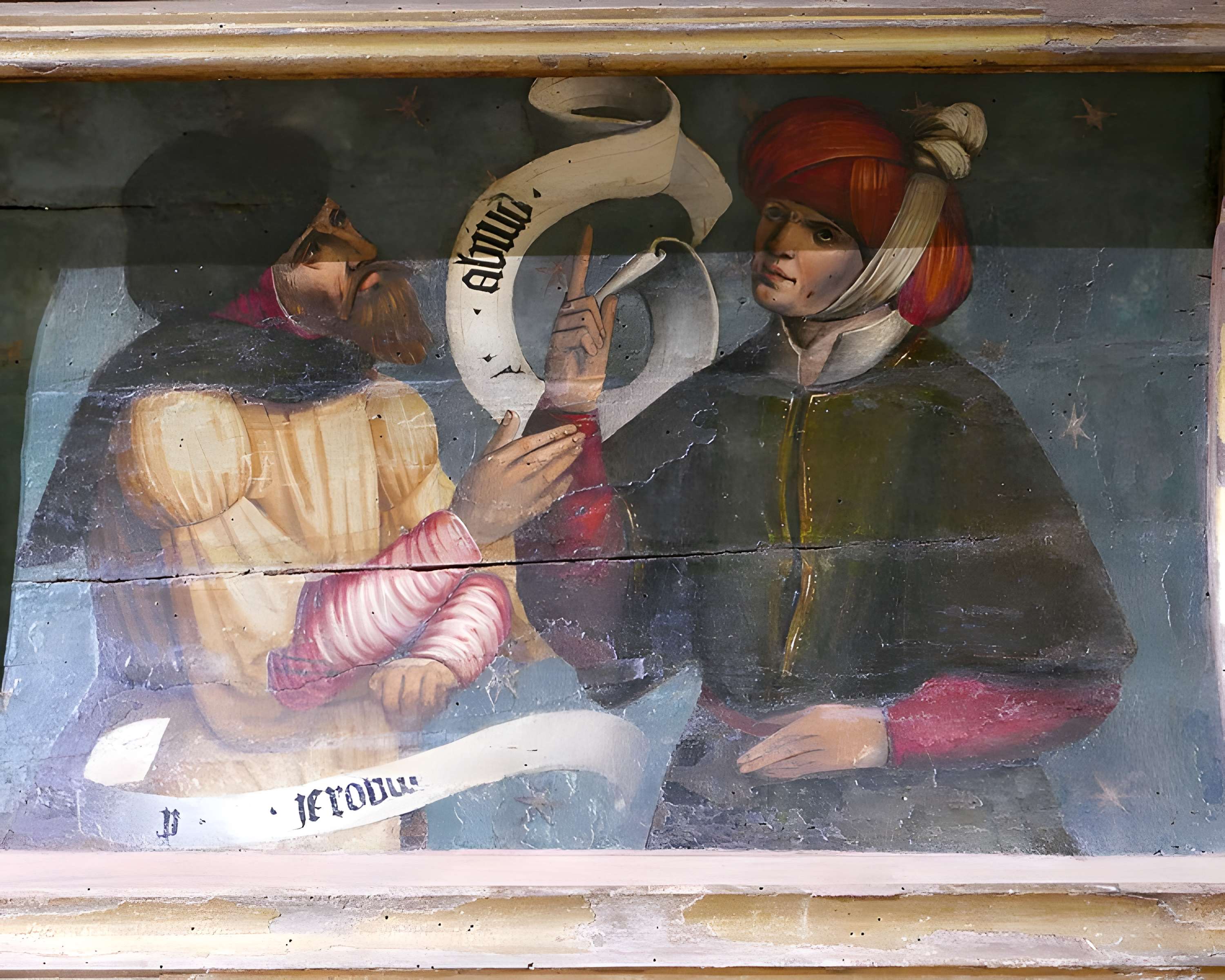 Eglise et le bâtiment (couloir voûté en plein cintre) qui la relie au baptistère