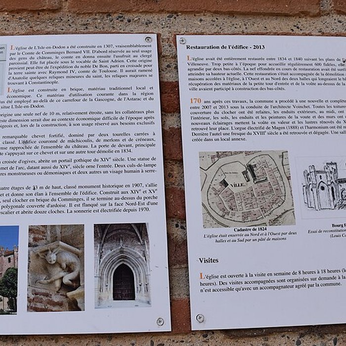 Photo de Église Saint-Adrien de LIsle-en-Dodon