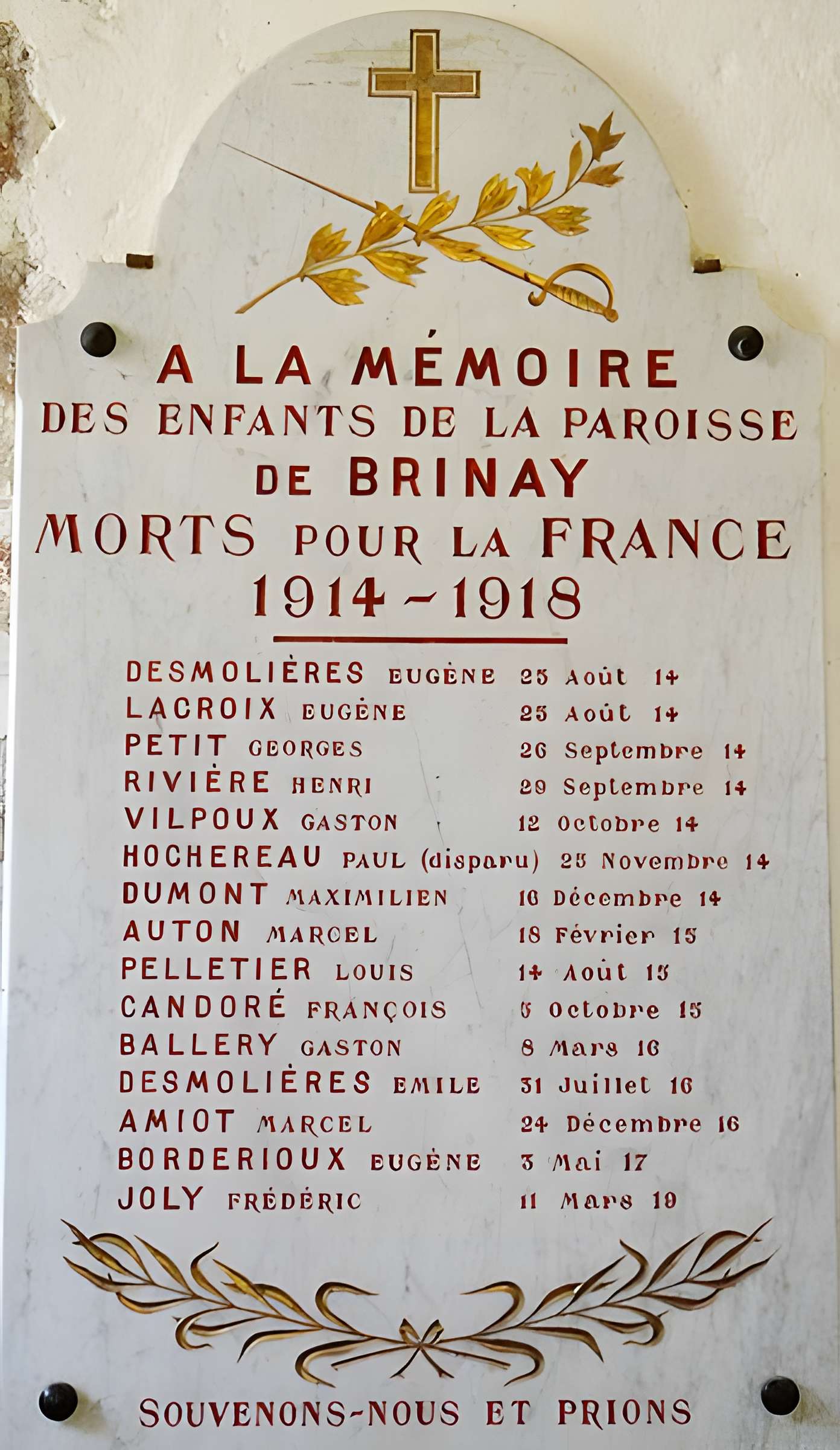 Église Saint-Aignan de Brinay