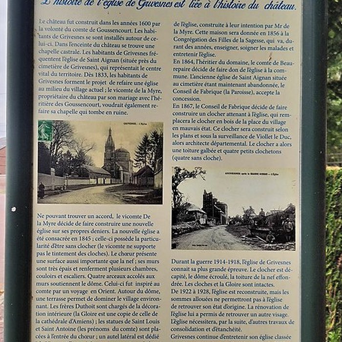 Photo de Église Saint-Aignan de Grivesnes