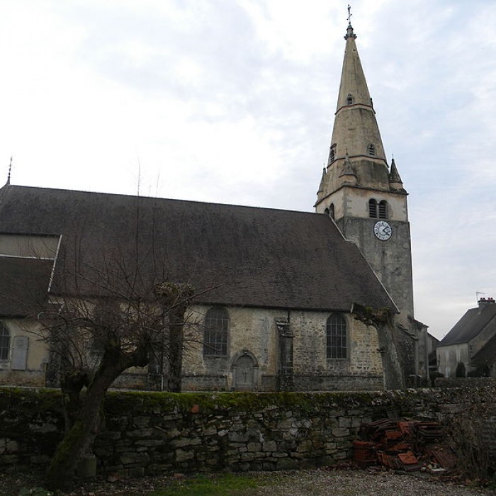 Photo de Église Saint-Aignan et prieuré de Ruffey-sur-Seille