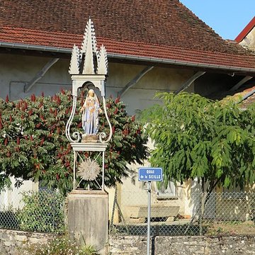 Église Saint-Aignan et prieuré de Ruffey-sur-Seille