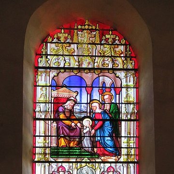 Église Saint-Aignan et prieuré de Ruffey-sur-Seille