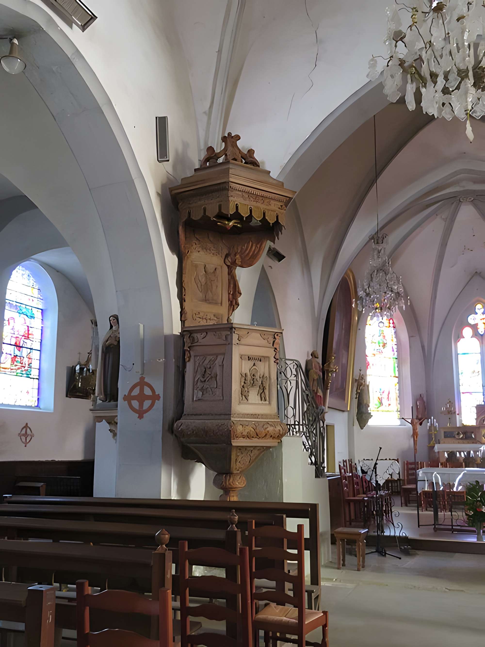 Église Saint-Aignan et prieuré de Ruffey-sur-Seille
