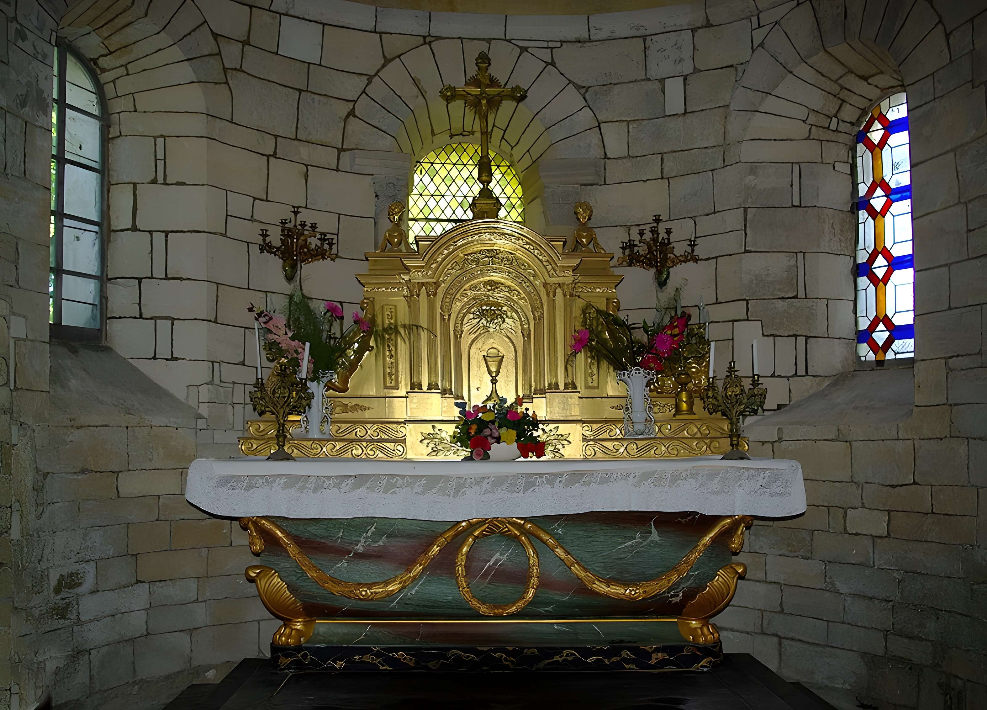 Église Saint-Aignant de Torsac