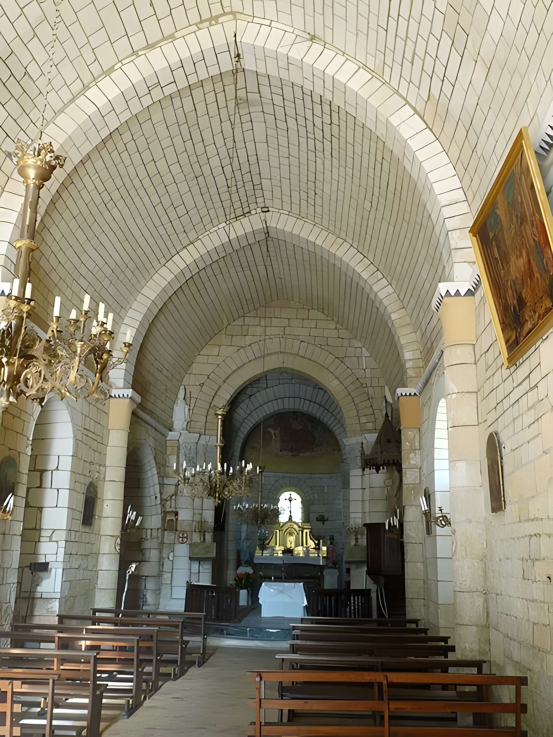 Église Saint-Aignant de Torsac