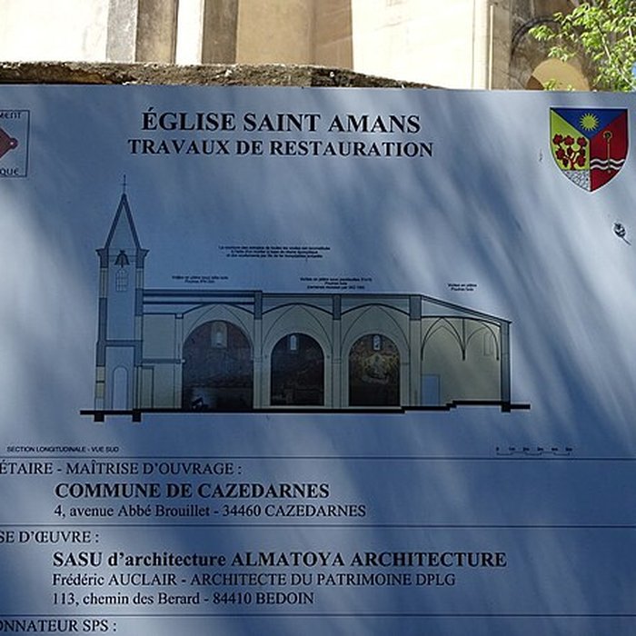 Photo de Église Saint-Amand de Cazedarnes