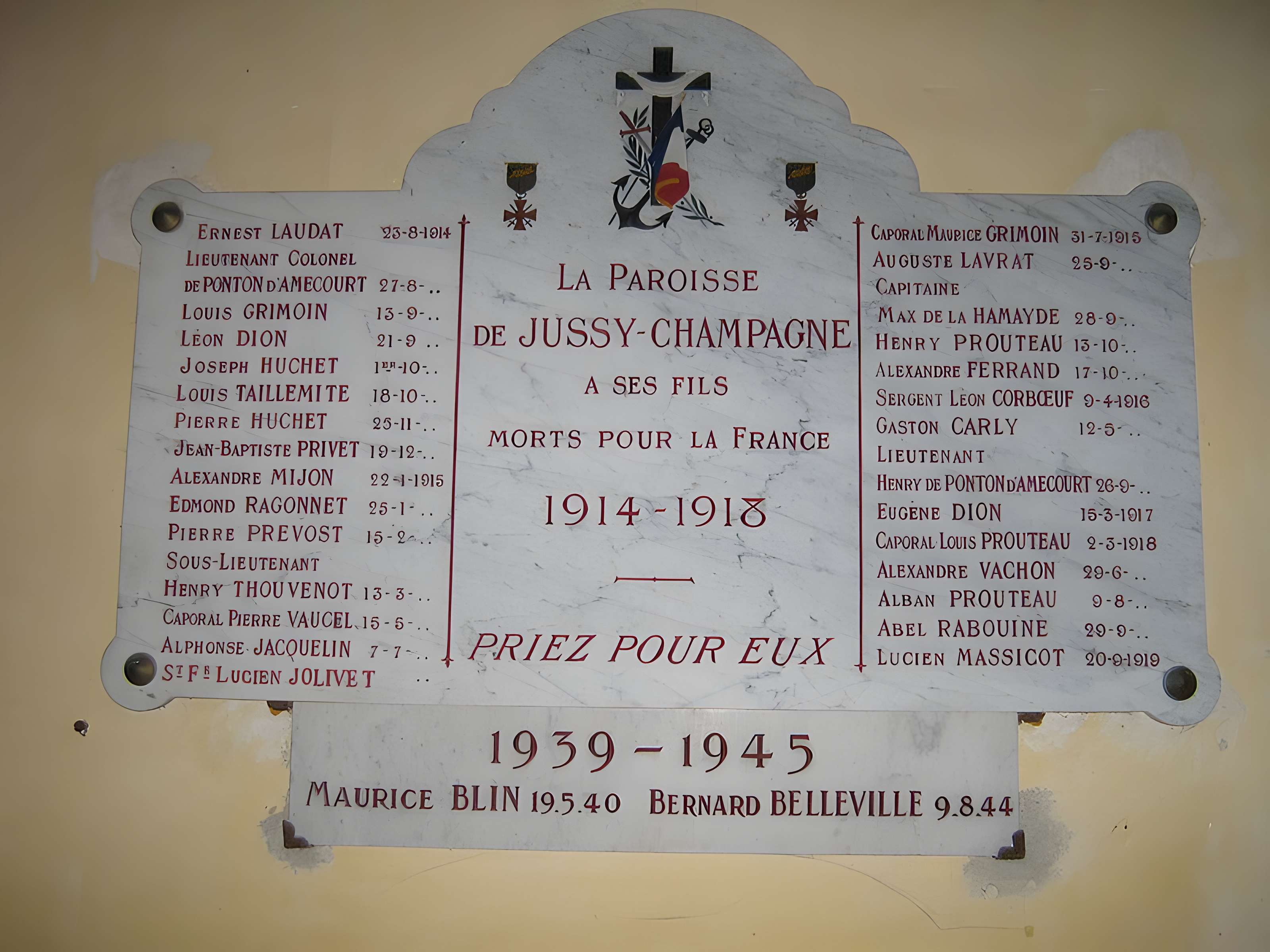 Église Saint-André de Jussy-Champagne