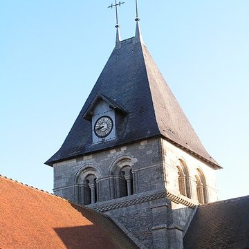 Église Saint-Antoine de Poivres et croix