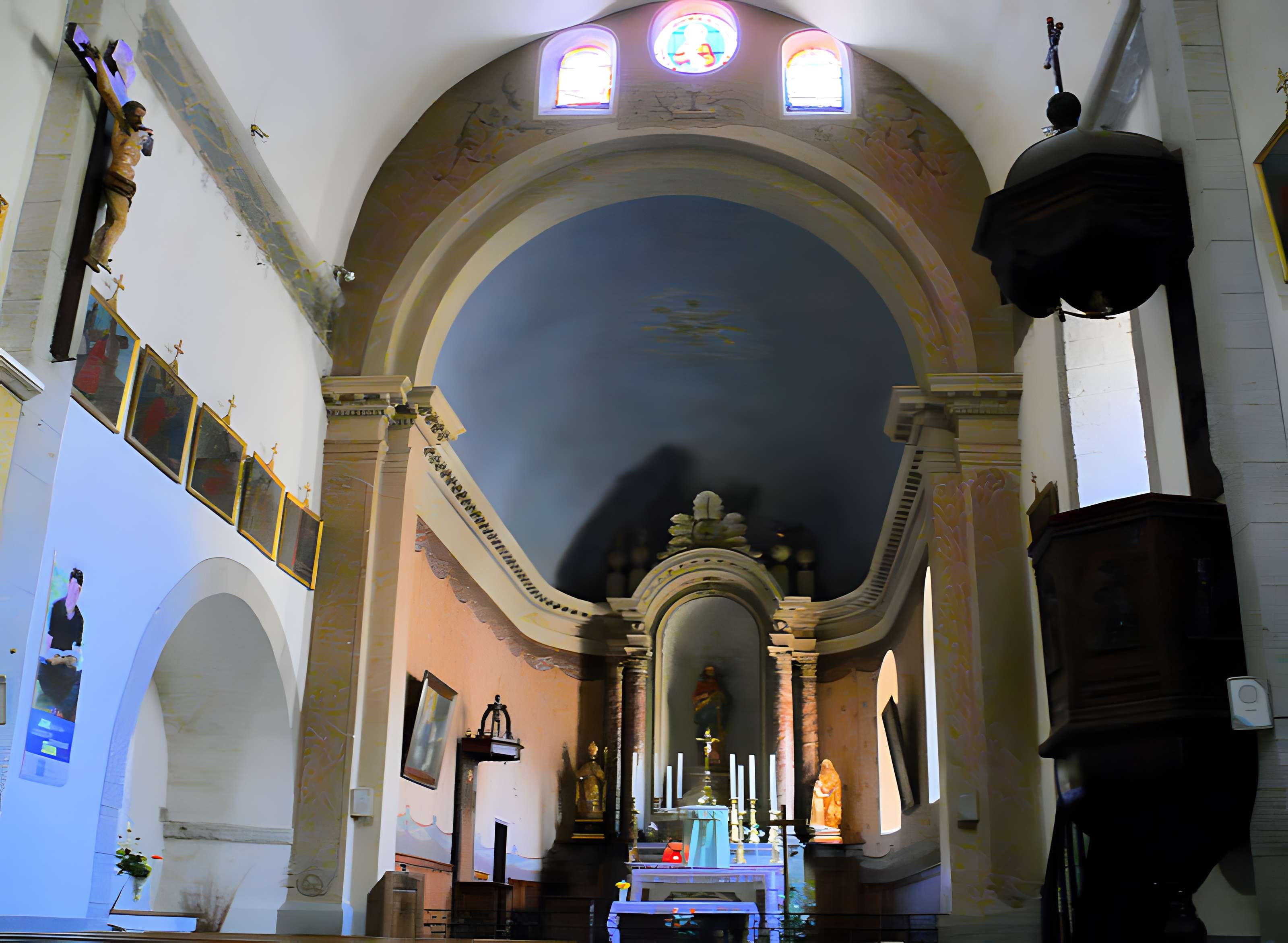 Église Saint-Arey de Serres