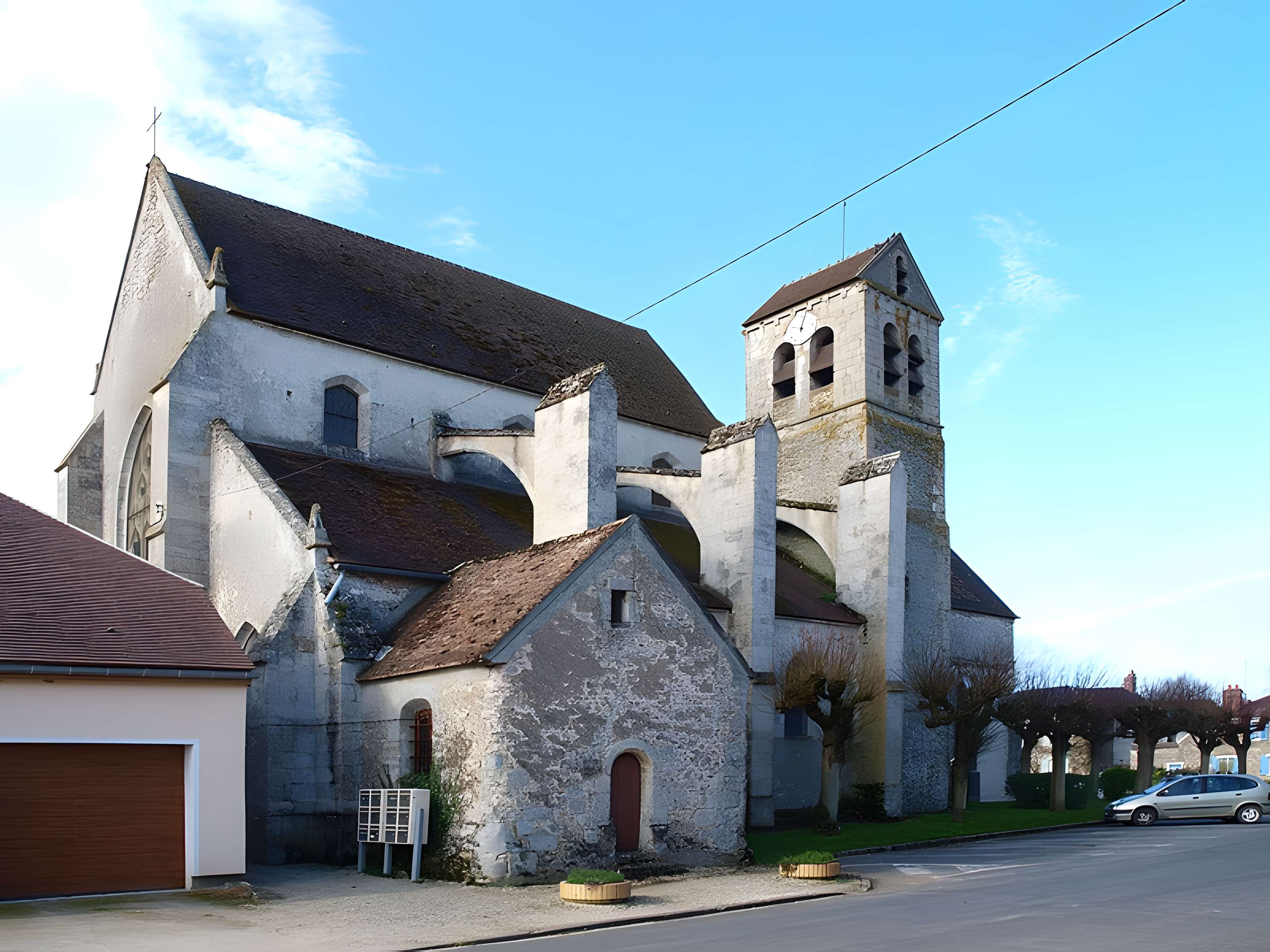 Église Saint-Aubin d'Authon-la-Plaine