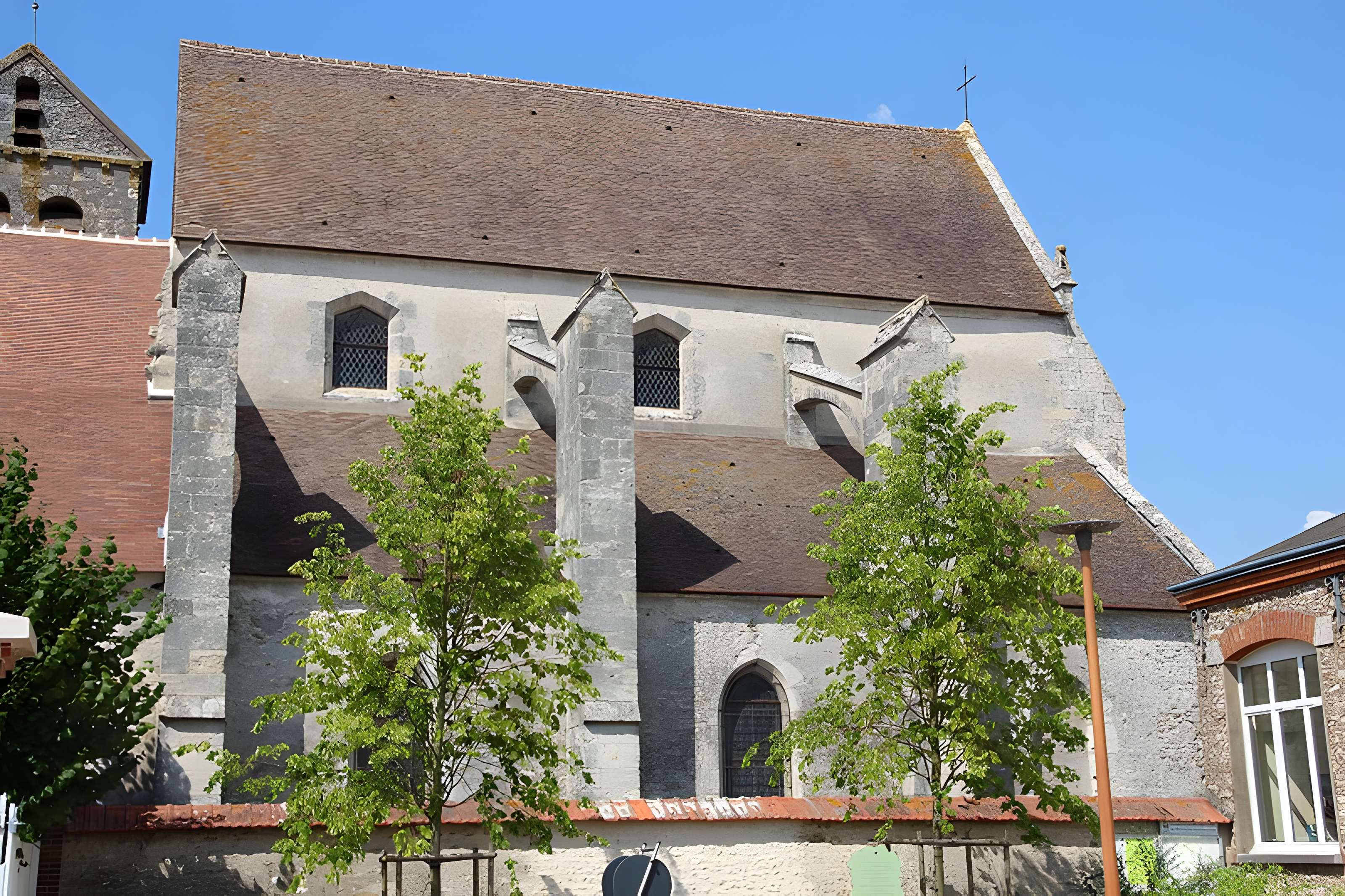 Église Saint-Aubin d'Authon-la-Plaine