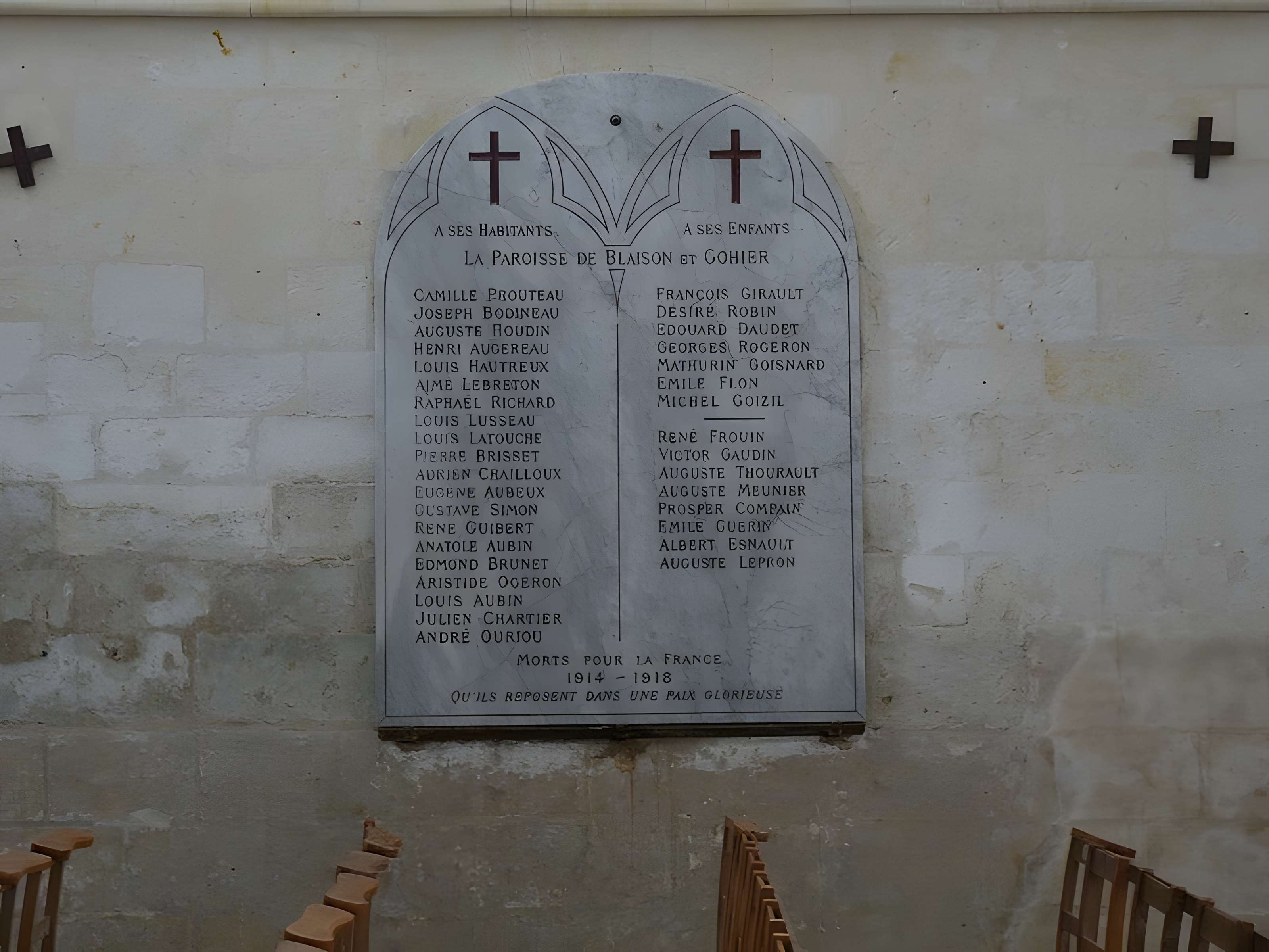 Église Saint-Aubin de Blaison