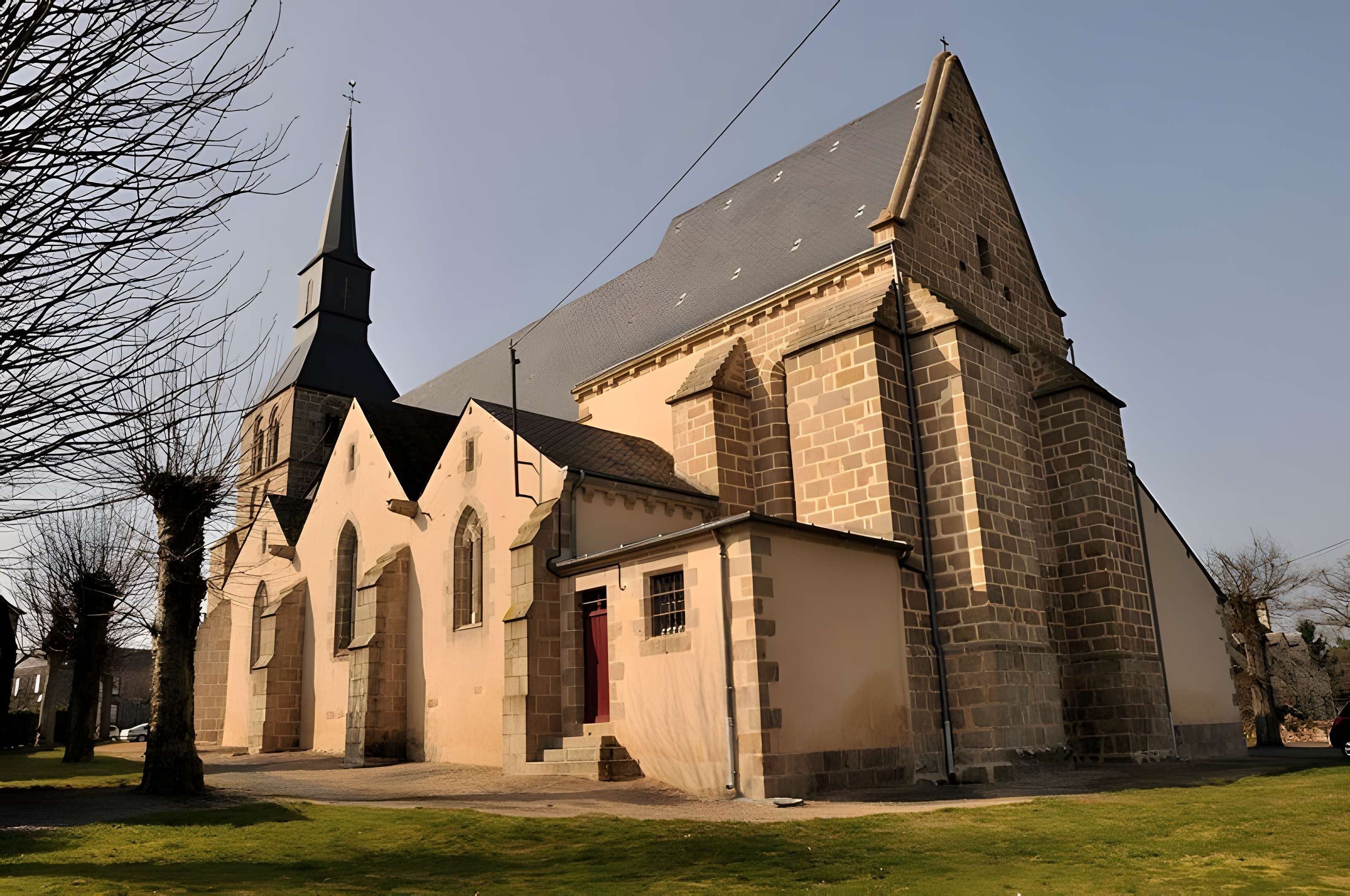 Église Saint-Aubin de Crevant 