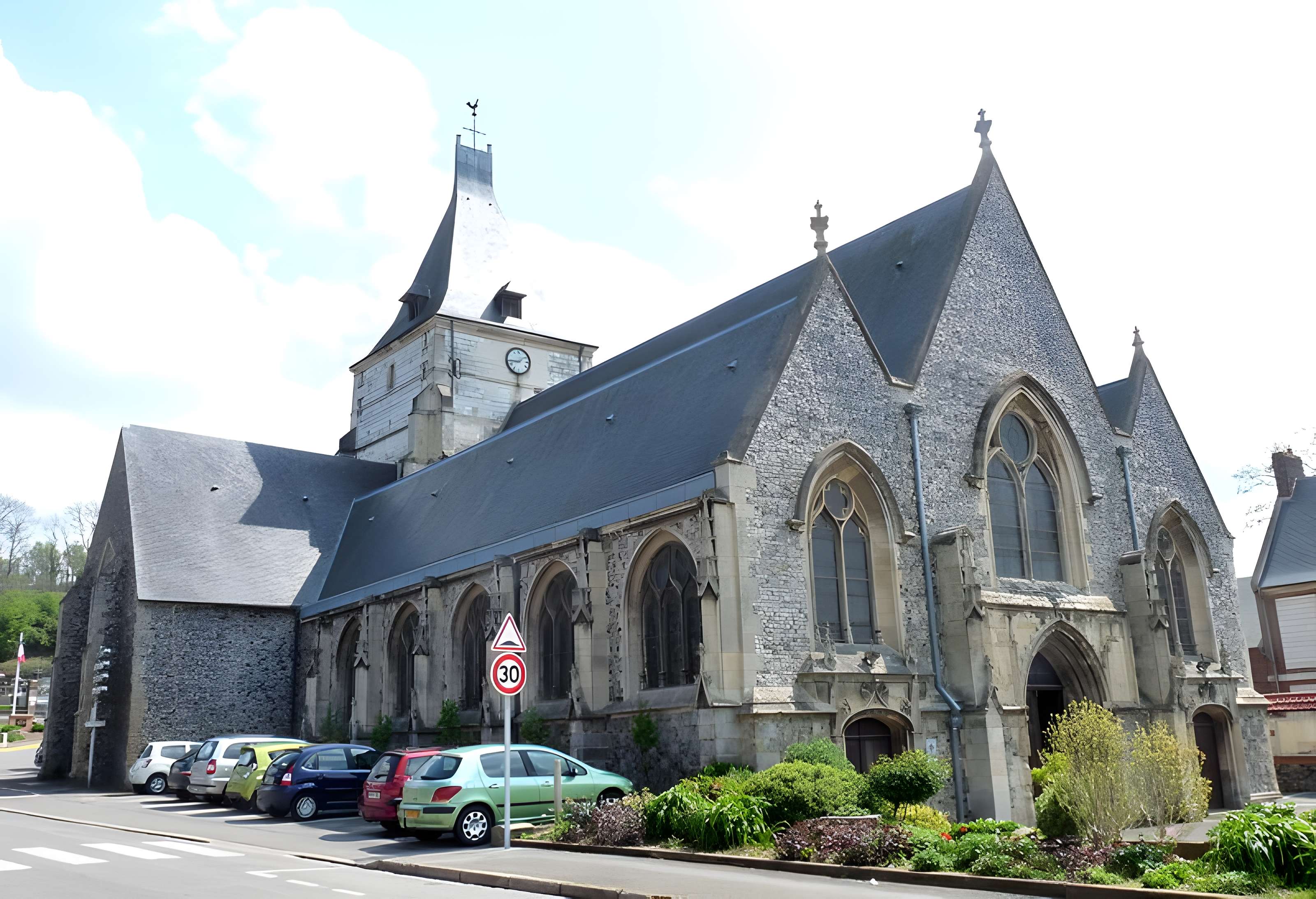 Église Saint-Aubin de Criel-sur-Mer 
