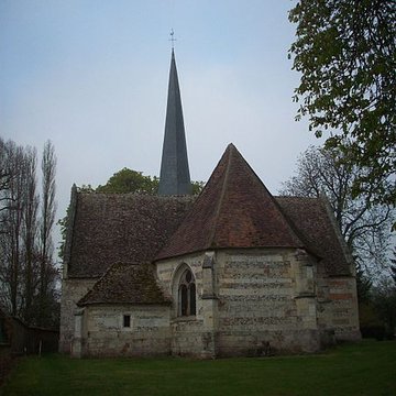 eglise saint aubin de doudeauville en vexin