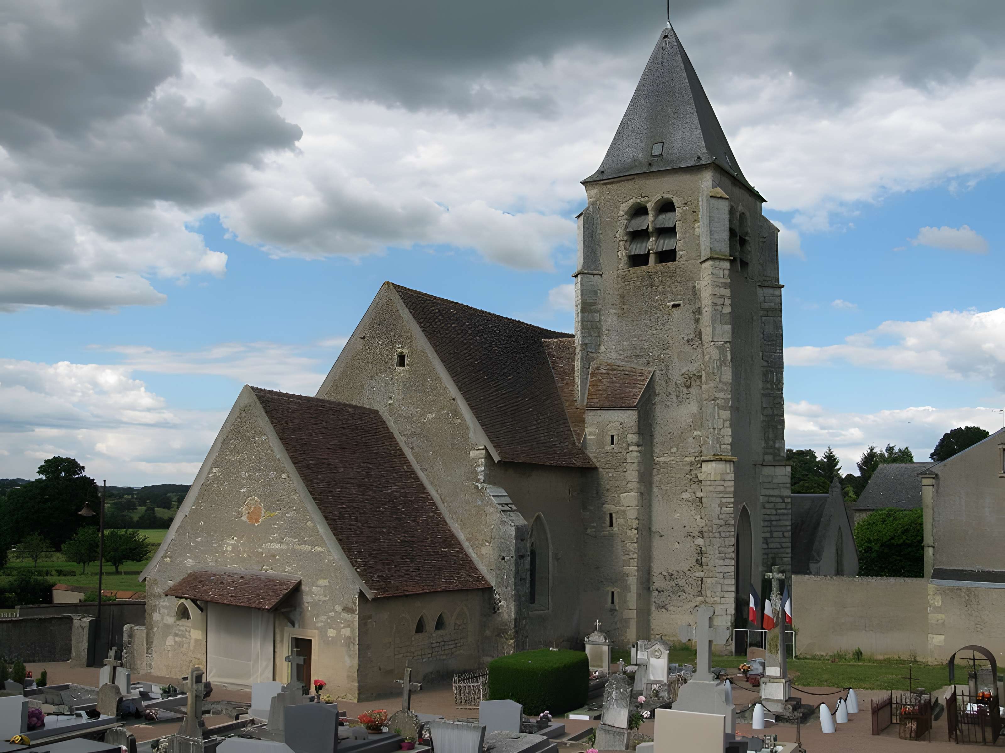 Église Saint-Aubin de Germenay 