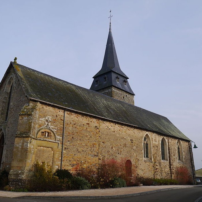 Photo de Église Saint-Aubin de Loigné-sur-Mayenne