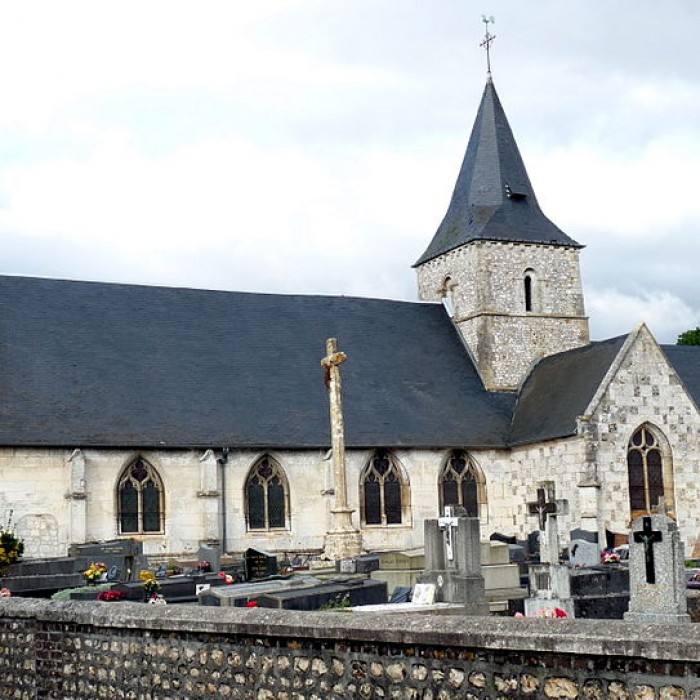 Photo de Église Saint-Aubin de Saint-Aubin-de-Crétot
