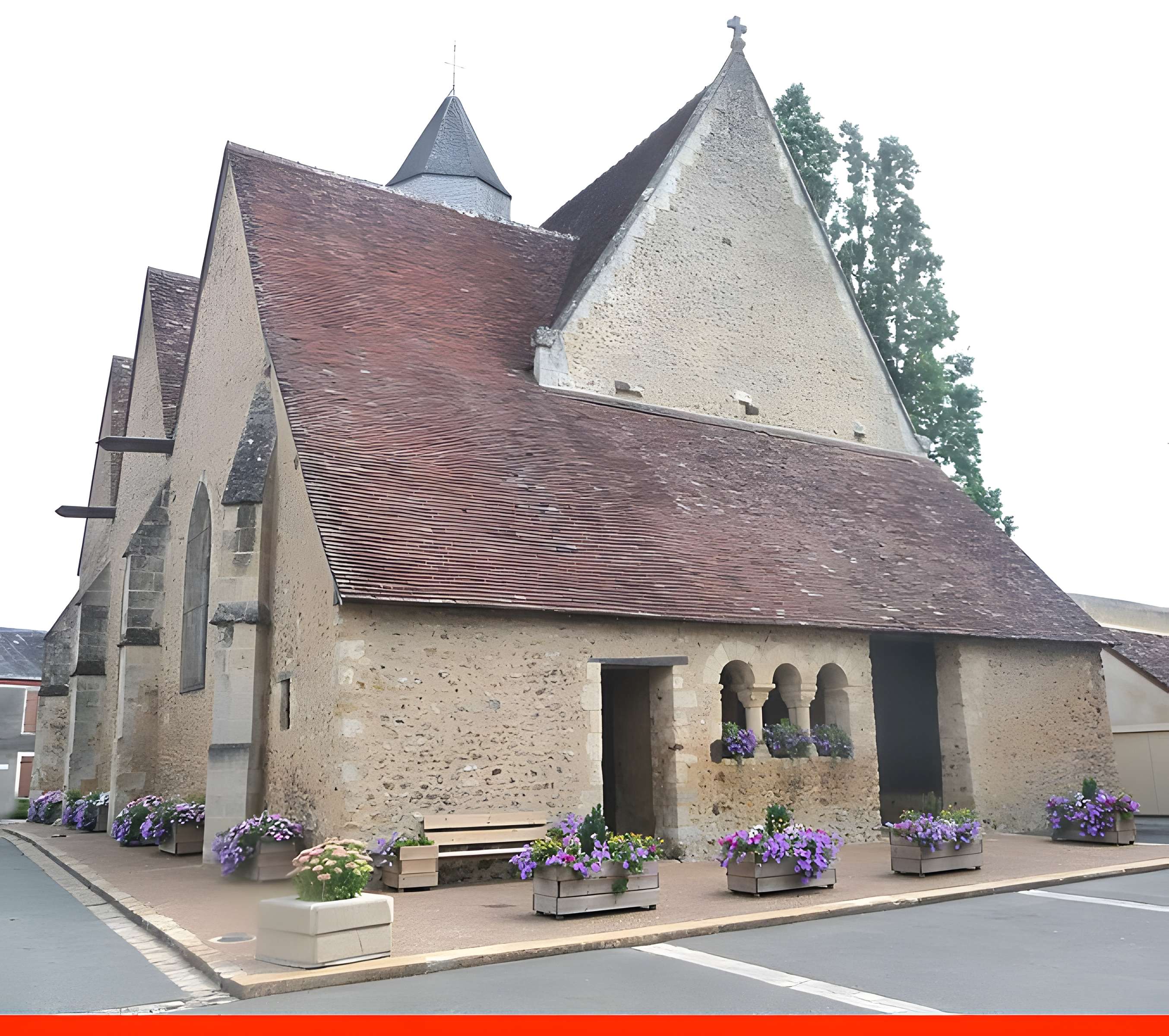 Église Saint-Aubin de Saint-Aubin-des-Coudrais
