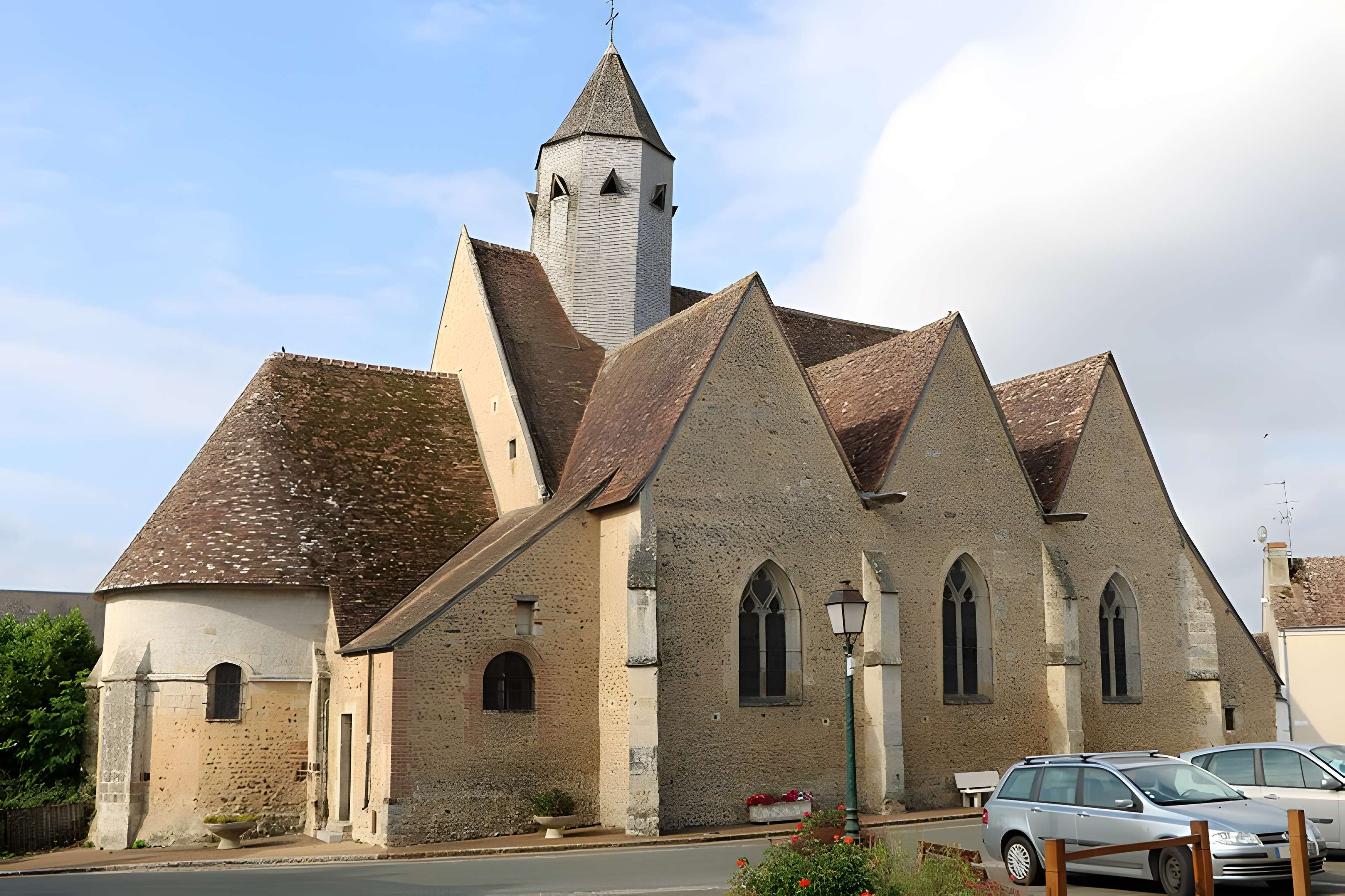 Église Saint-Aubin de Saint-Aubin-des-Coudrais